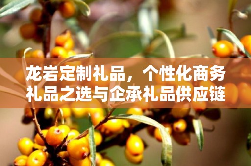 龙岩定制礼品，个性化商务礼品之选与企承礼品供应链的优势